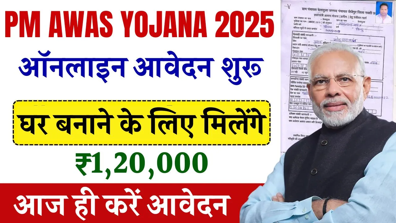 PM Awas Yojana Registration 2025