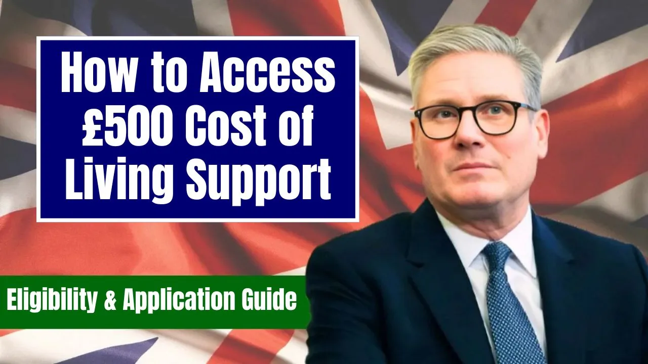 How to Access £500 Cost of Living Support