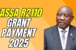 SASSA R2110 Grant Payment 2025