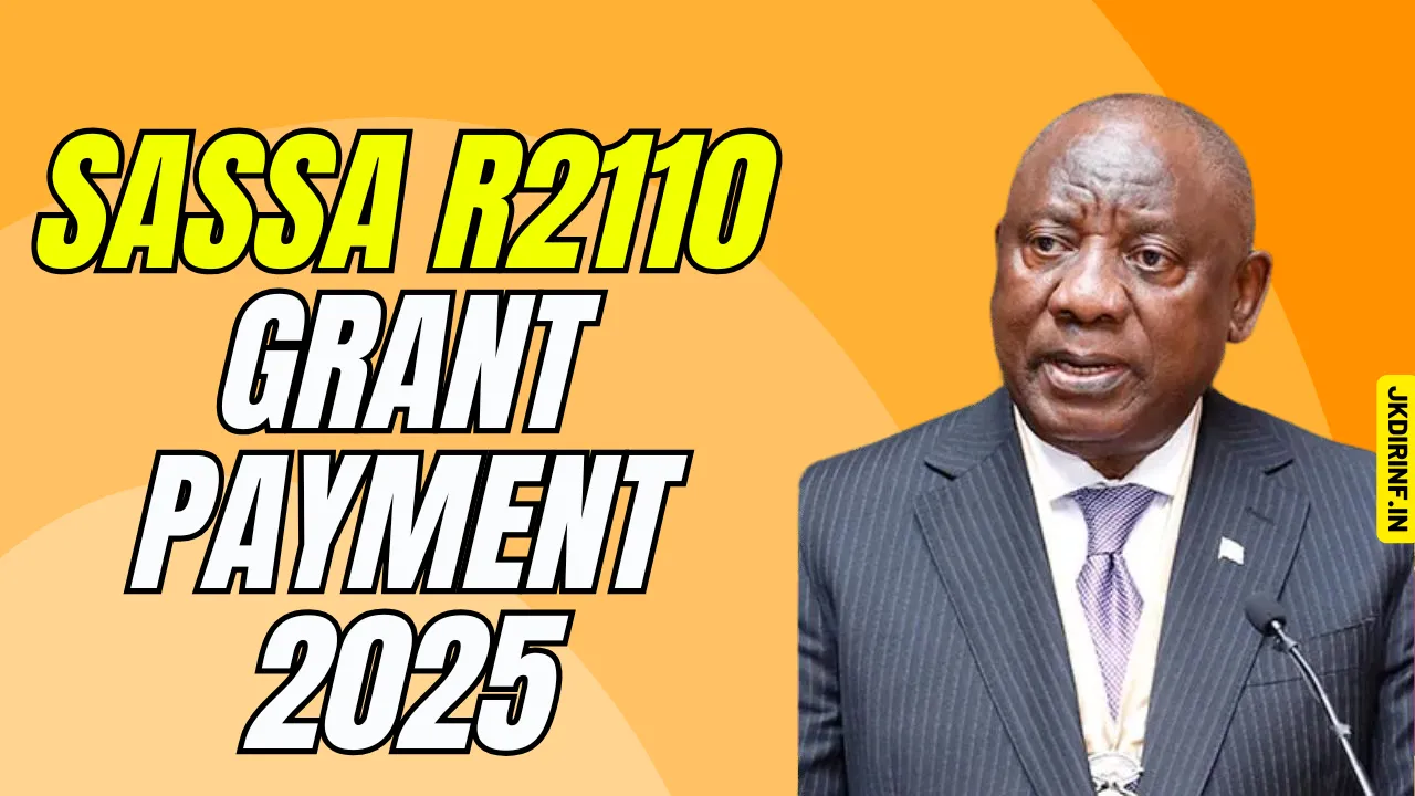 SASSA R2110 Grant Payment 2025