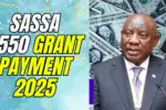 SASSA R550 Grant Payment 2025